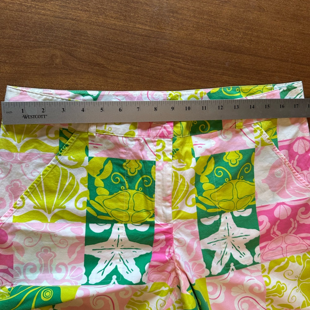 Vintage Lilly Pulitzer Cropped Pants Size 12 - Picture 4 of 7